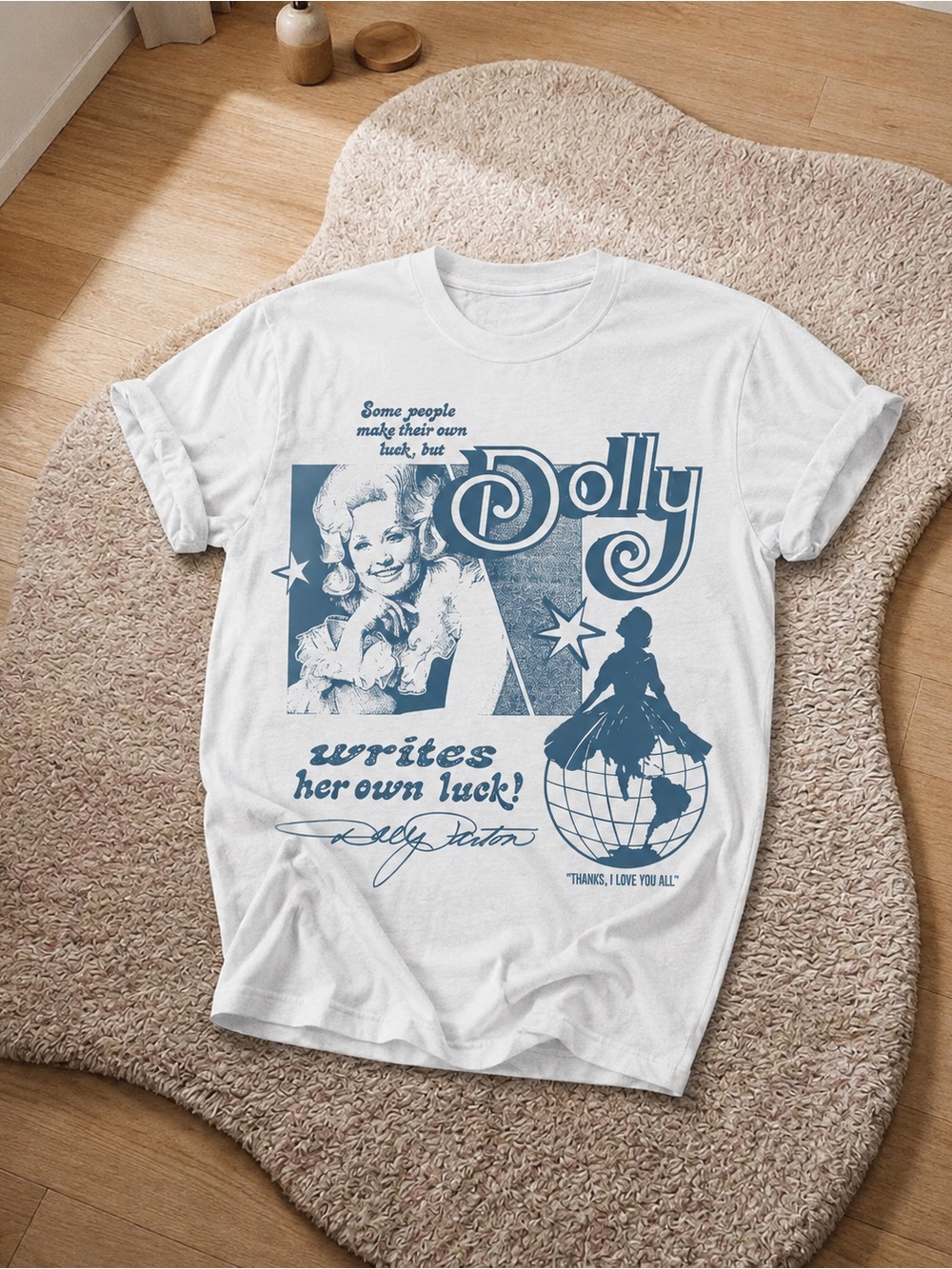 Dolly Parton Shirt, Country Retro Graphic Tee - Unisex